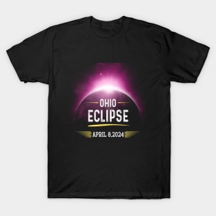 2024 Solar Eclipse OHIO USA Totality T-Shirt